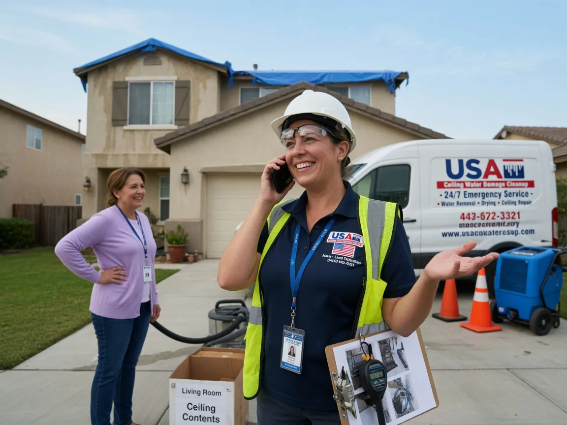 Ceiling Water Damage Restoration Portola, CA FAQs